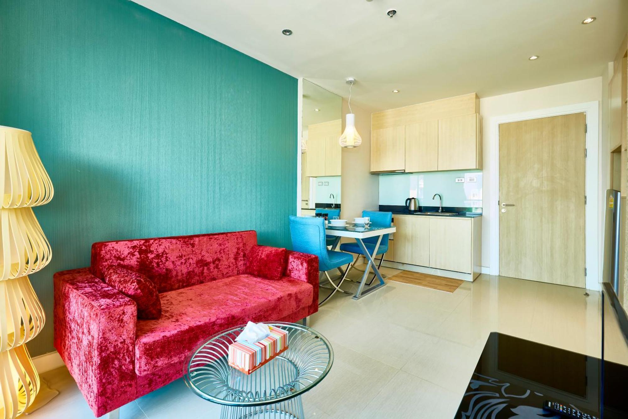 Grand Carribean By Tech Apartman Pattaja Szoba fotó